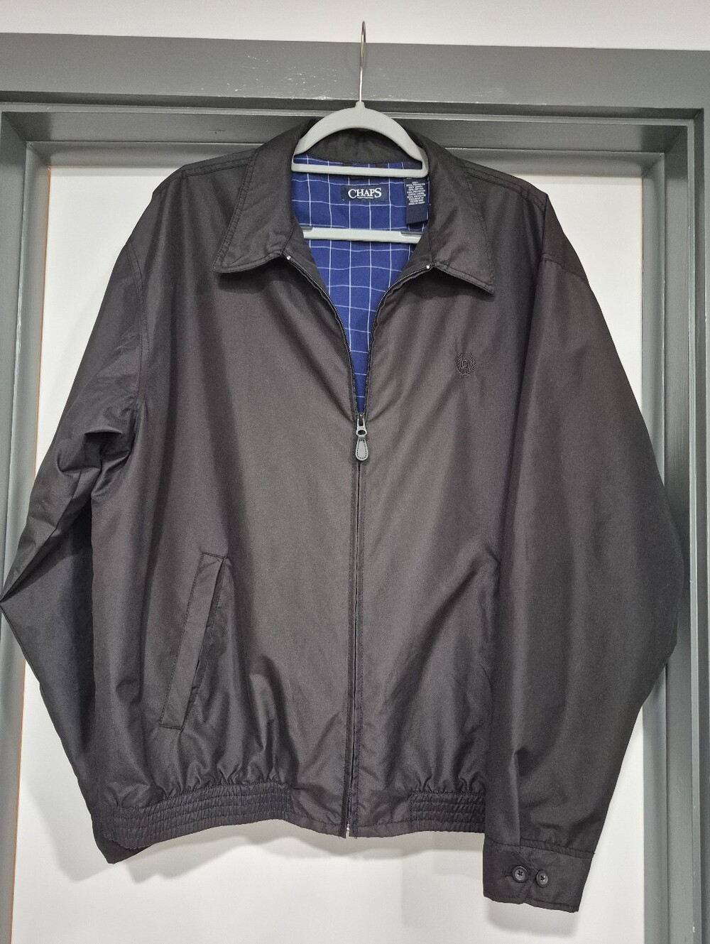 Like New! Chaps Harrington Mens Lightweight Jacket